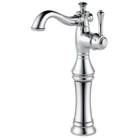 Shop Delta Cassidy Chrome 1-Handle Single Hole WaterSense Bathroom Faucet at Lowes.com