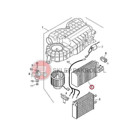 Parownik Skraplacz Klimatyzacji McCormick Landini Massey Ferguson