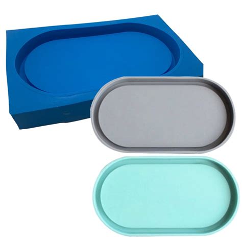 Bandeja Oval Molde De Silicone Elo Produtos Especiais