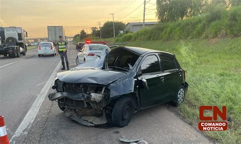 Rodovia Santos Dumont Quatro Acidentes Ao Mesmo Tempo Foram