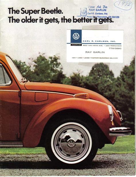 Thesamba Vw Super Beetle Brochure