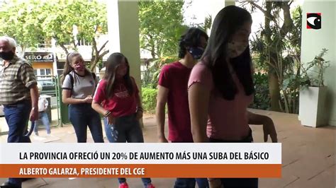 Paritaria Docente La Provincia Ofreci Un De Aumento Mas Una Suba