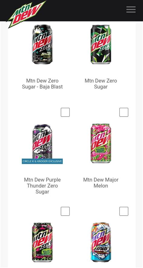 Purple Thunder Zero On Dew Finder Rmountaindew