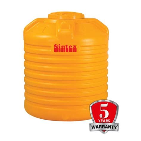 1000L Sintex Titus Yellow Water Tank At 7500 Piece Titus Water Tank