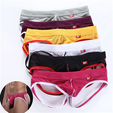 Nylon Transparent Ultra Thin Mens Thongs And G Strings Sexy Gay Men Underwear Penis Pouch