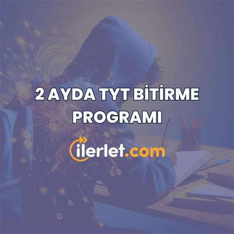 2 Ayda TYT Bitirme Programı İlerlet