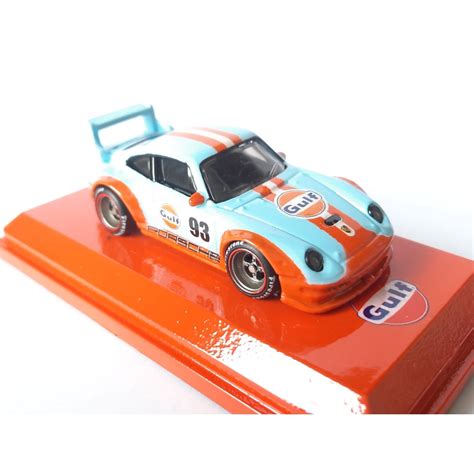 HOT WHEELS PORSCHE GT CUSTOM GULF Shopee Brasil