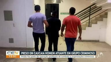 CETV 1ª Edição Fortaleza Suspeito de integrar grupo criminoso é