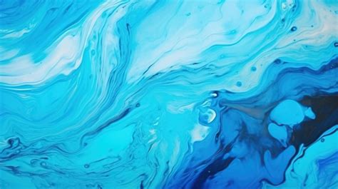 Premium Photo Blue Painting Abstract Background Watercolor Painting