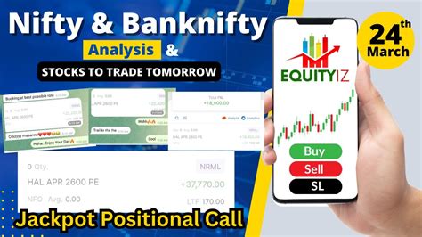 Banknifty Nifty Jackpot Swing And Intraday Stocks For 24 March