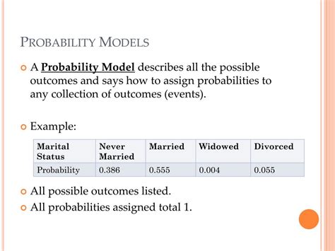 Ppt Section 72 Probability Models Powerpoint Presentation Free