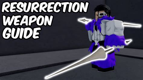 How To Get Your Resurrection Weapon Guide Roblox Peroxide Youtube