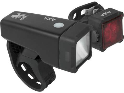 Led Akkuscheinwerfer Set Axa Niteline R Usb Inkl R Cklicht