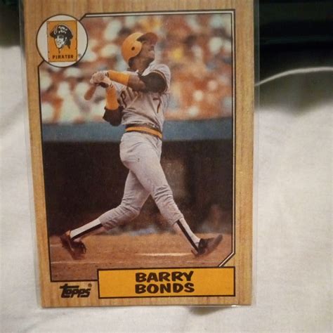 Barry Bonds Topps Tiffany Base Price Guide Sports Card Investor