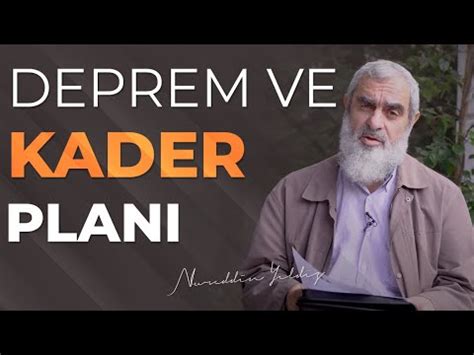 DEPREM VE KADER PLANI Nureddin Yıldız YouTube