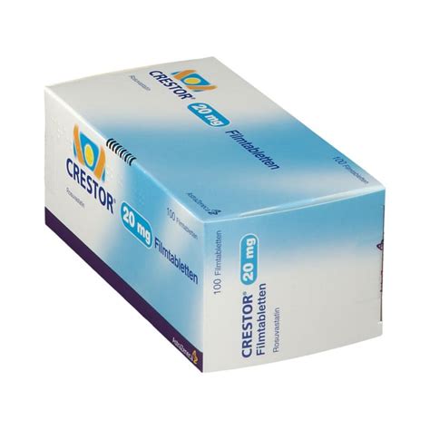 Crestor® 20 Mg 100 St Mit Dem E Rezept Kaufen Shop Apotheke