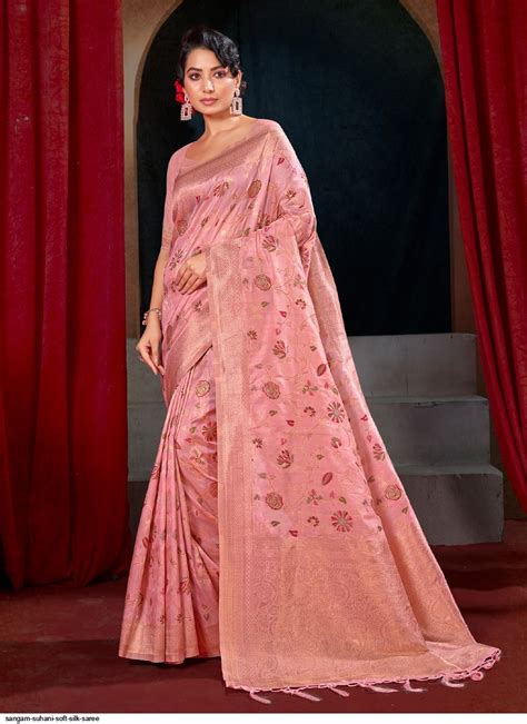 Sangam Suhani Soft Silk Saree