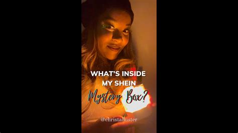 Unboxing A SHEIN Mystery Box ChristalLuster YouTube