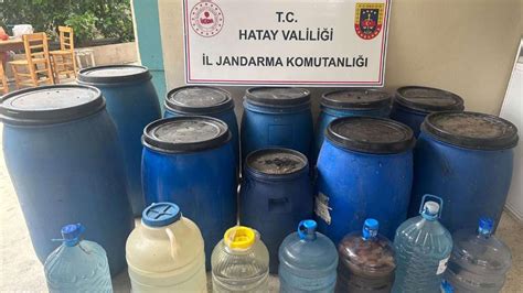 Hatay N Arsuz Il Esinde Litre Sahte I Ki Ele Ge Irildi Bir Zanl