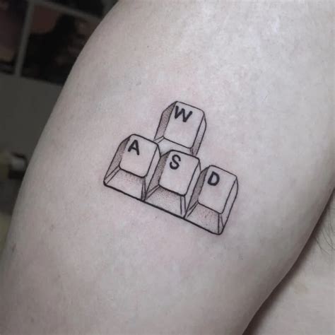 Mechanical Keyboard Tattoos You Can Practically Hear Body Artifact