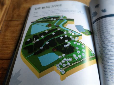 National Memorial Arboretum Map And Guidebook On Behance