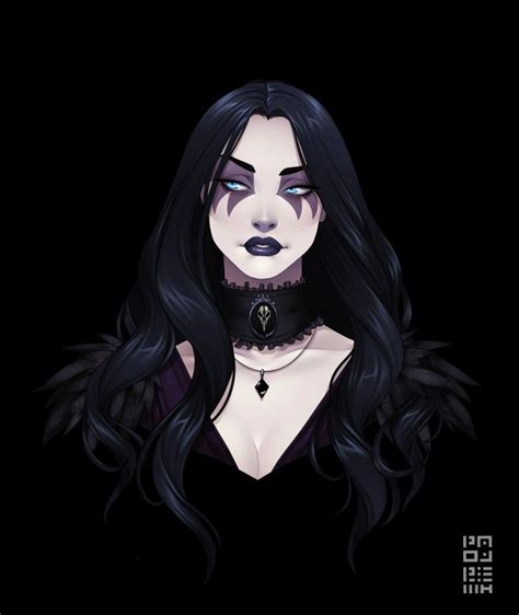 Wonderfull gothic woman | Gothic characters, Female art, Character ...