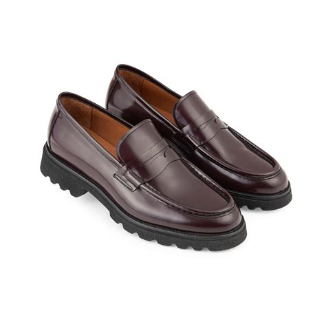 Loafers Shoes BURGUNDY Minotti Uomo S Luxury Men S Fashion