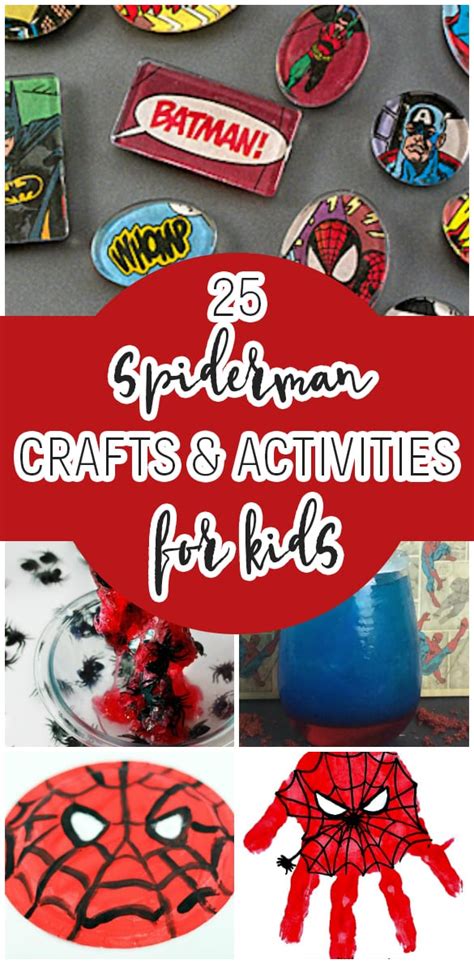 Spiderman Craft Ideas for Kids – Bird's Eye Meeple