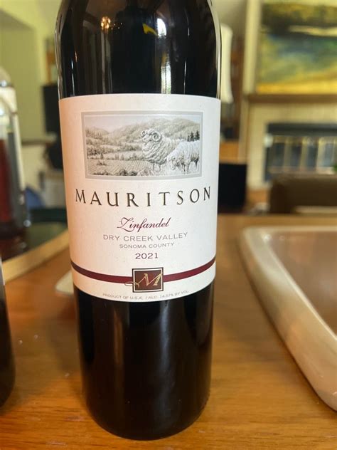 2021 Mauritson Wines Zinfandel Dry Creek Valley USA California