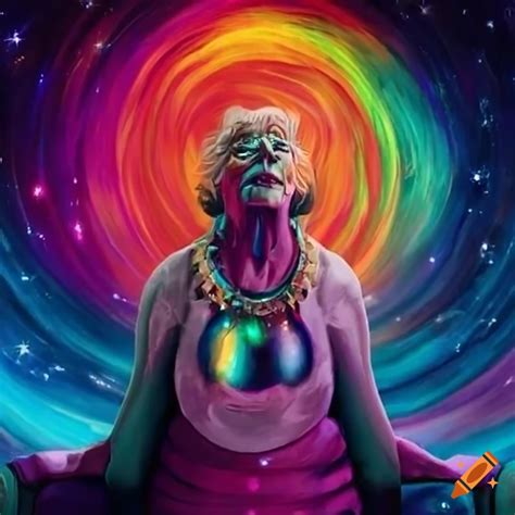 granny cosmic on craiyon
