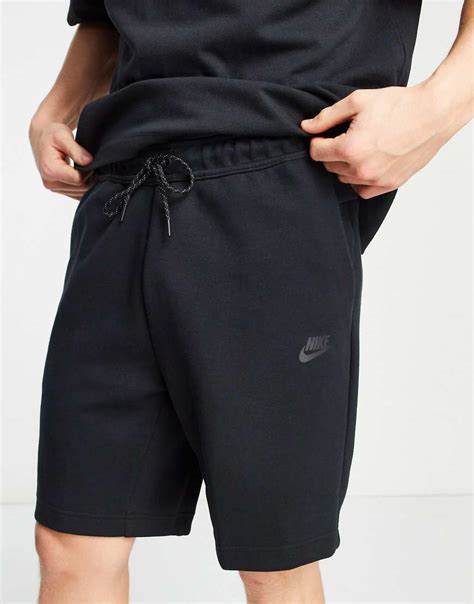 Nike Tech Fleece Shorts In Black | ModeSens