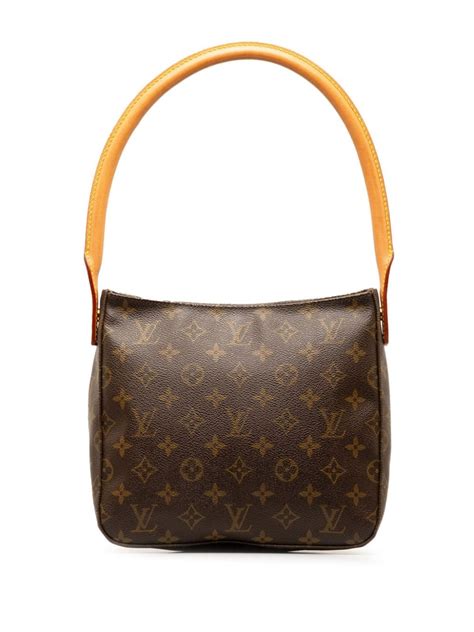 Louis Vuitton Pre Owned 2001 Monogram Looping MM Shoulder Bag Farfetch