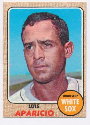 Luis Aparicio Topps Baseball Card Ebay