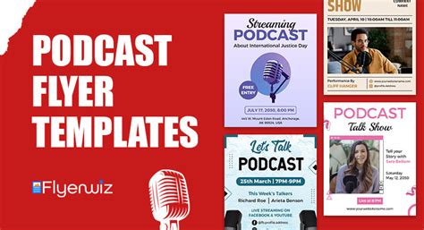 Podcast Flyer Templates