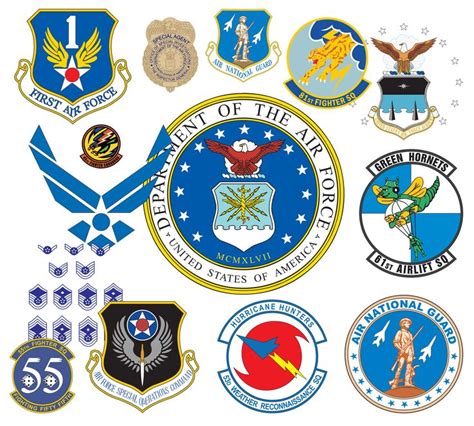 Over 460 United States Air Force Emblems Insignia Logos Seals