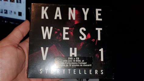 Kanye West Vh Storytellers Cd Unboxing Youtube