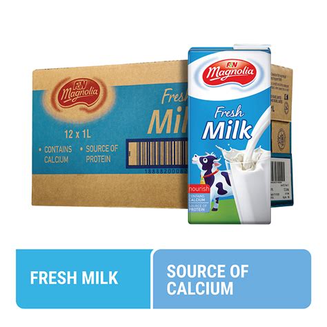 Magnolia Uht Fresh Milk 1l X 12 Fandn Life