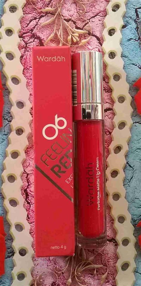 Promo Wardah Exclusive Matte Lip Cream Feeling Red No 06 Diskon 16 Di