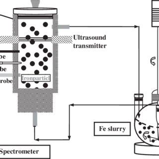 Schematic Of On Line Nanoparticle Characterization With Acoustic