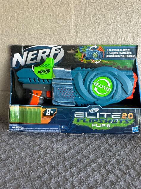 Lot Nerf Elite Flipshots Flip Blaster Rotating Dart Barrels