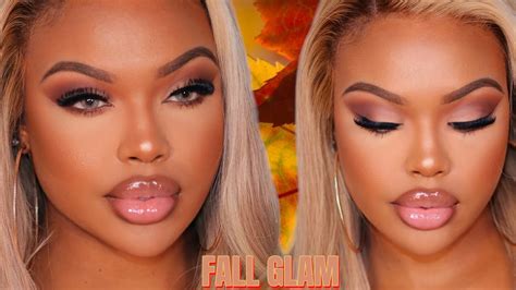 My Go To Fall Full Glam Makeup Tutorial 🍂 Youtube