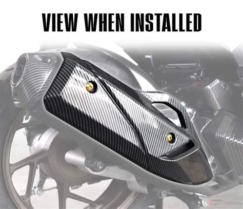 Heatguard Muffler Cover Carbon Pcx Click Lazada Ph