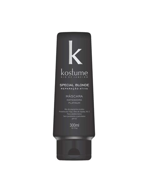 Acondicionador Platinum Matizador Special Blonde Kostume Accesorios