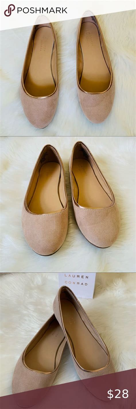 Lc Lauren Conrad Sheen Womens Ballet Flats