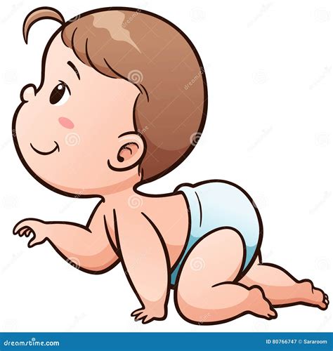 Baby Stock Vector Illustration Of Smile Cute Romper 80766747