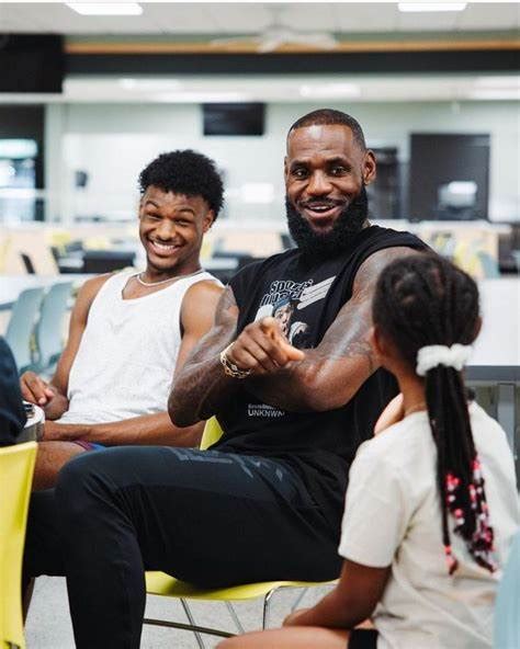 Lebron James Shares Exciting Highlights Of His Sons Bronny And Bryce