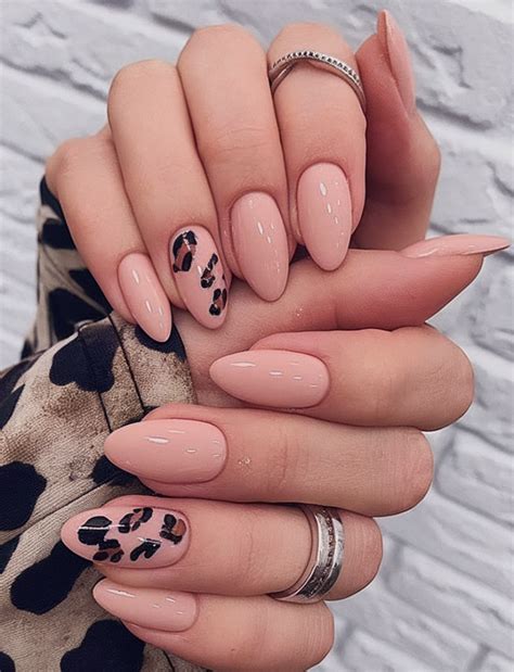 30 Spring Nude Nails Ideas 2025 Trends Designs Almond Short