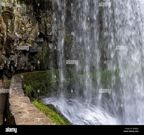 Lower South Falls In Silver Falls State Park Or Stock Photo Alamy