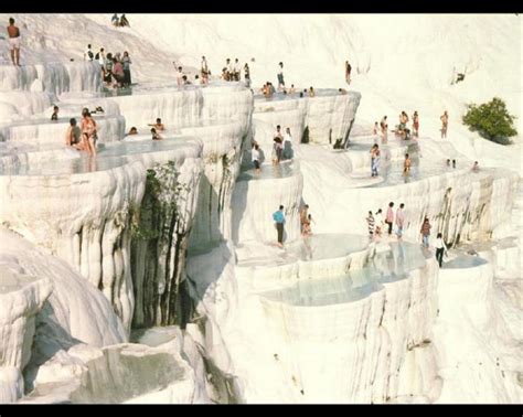 Funny Image Gallery Pamukkale Natural Wonder In Turkey Funny Picture