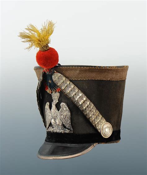 SHAKO D OFFICIER DE LA GARDE NATIONALE DE LA GARDE IMPÉRIALE PREMIER